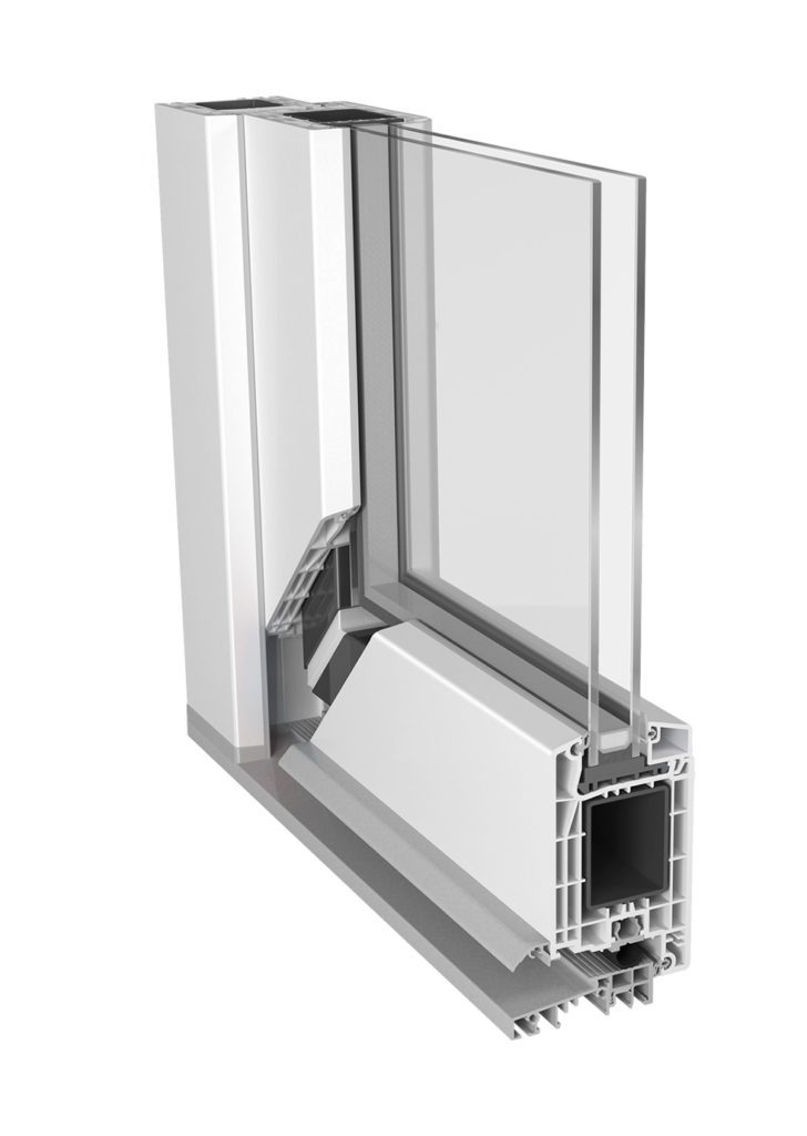 Plastové dvere IDEAL_4000