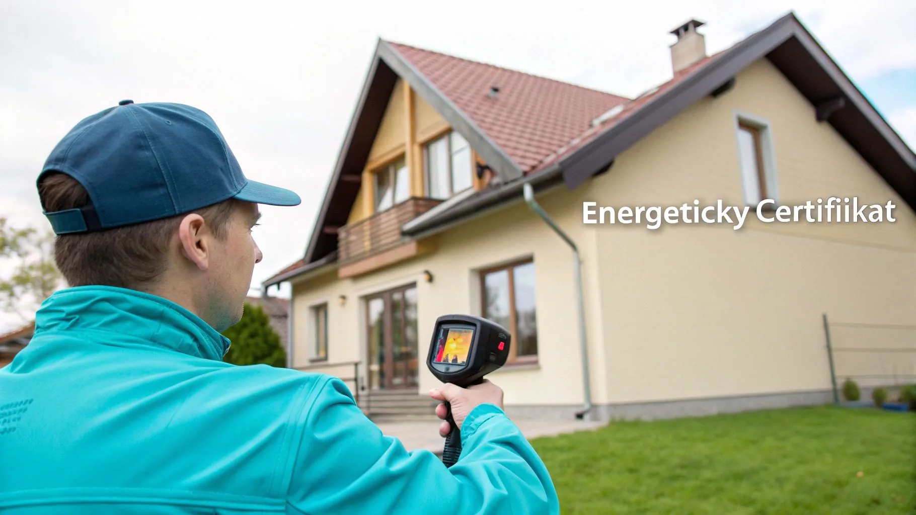 Detailný pohľad na energetický certifikát a plány domu